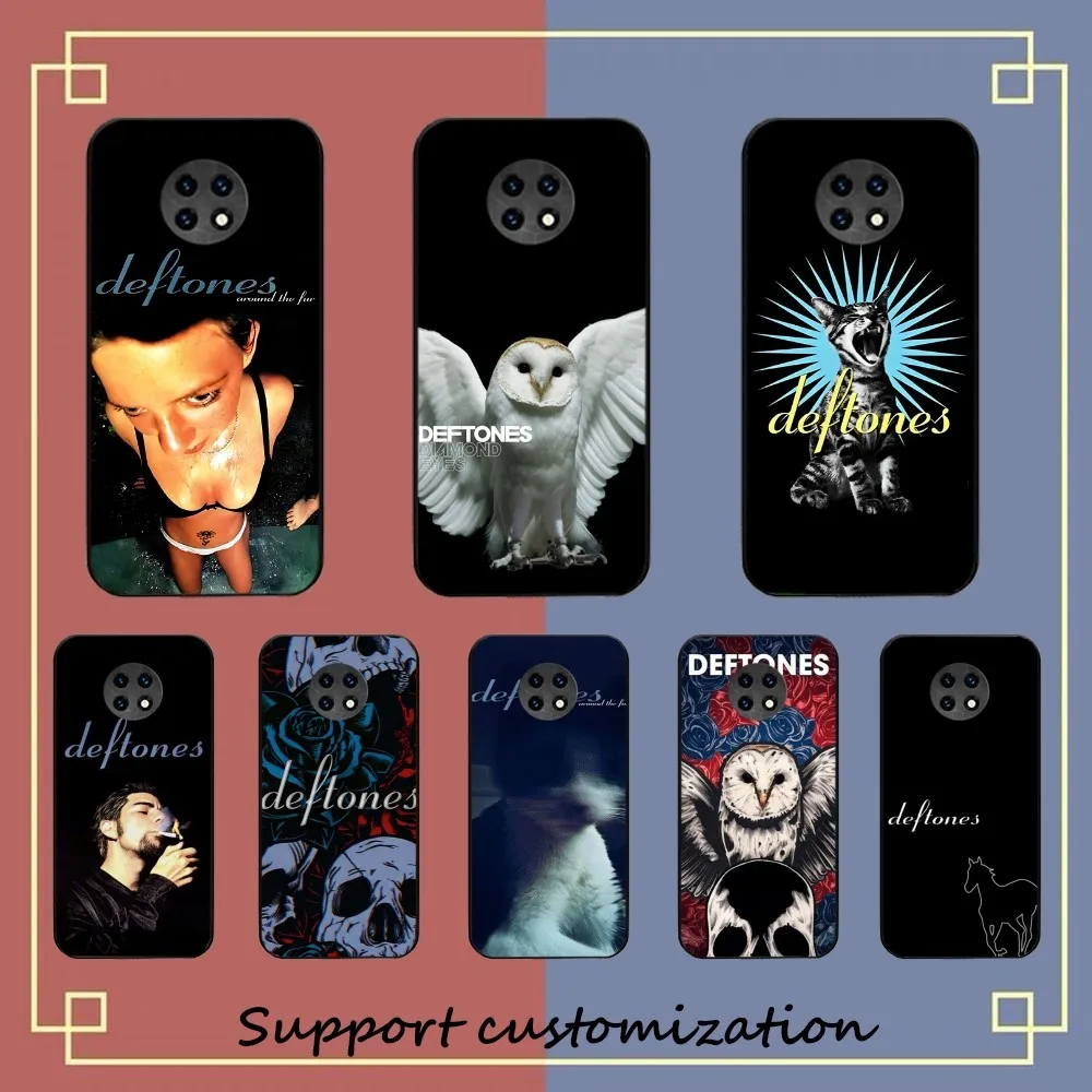 Band D-Deftones Phone Case For Redmi 5 6 7 8 9 10 Plus Pro 6 7 8 9 A GO K20 K30 K40 Pro Plus F3 Fundas