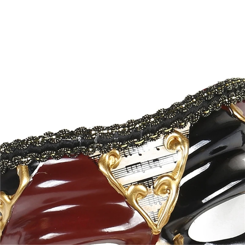 Masquerade Eyemask Halloween Długi nos Maska na oczy Półmaska dla kobiet Mężczyźni Halloween Karnawały Bal maskowy