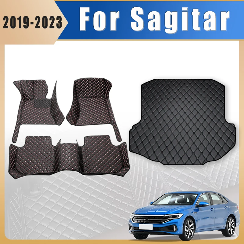 

Автомобильные коврики, ковры в багажник для Volkswagen vw Sagitar 2023 2022 2021 2020 2019, автоаксессуары, товары для интерьера, чехлы, детали