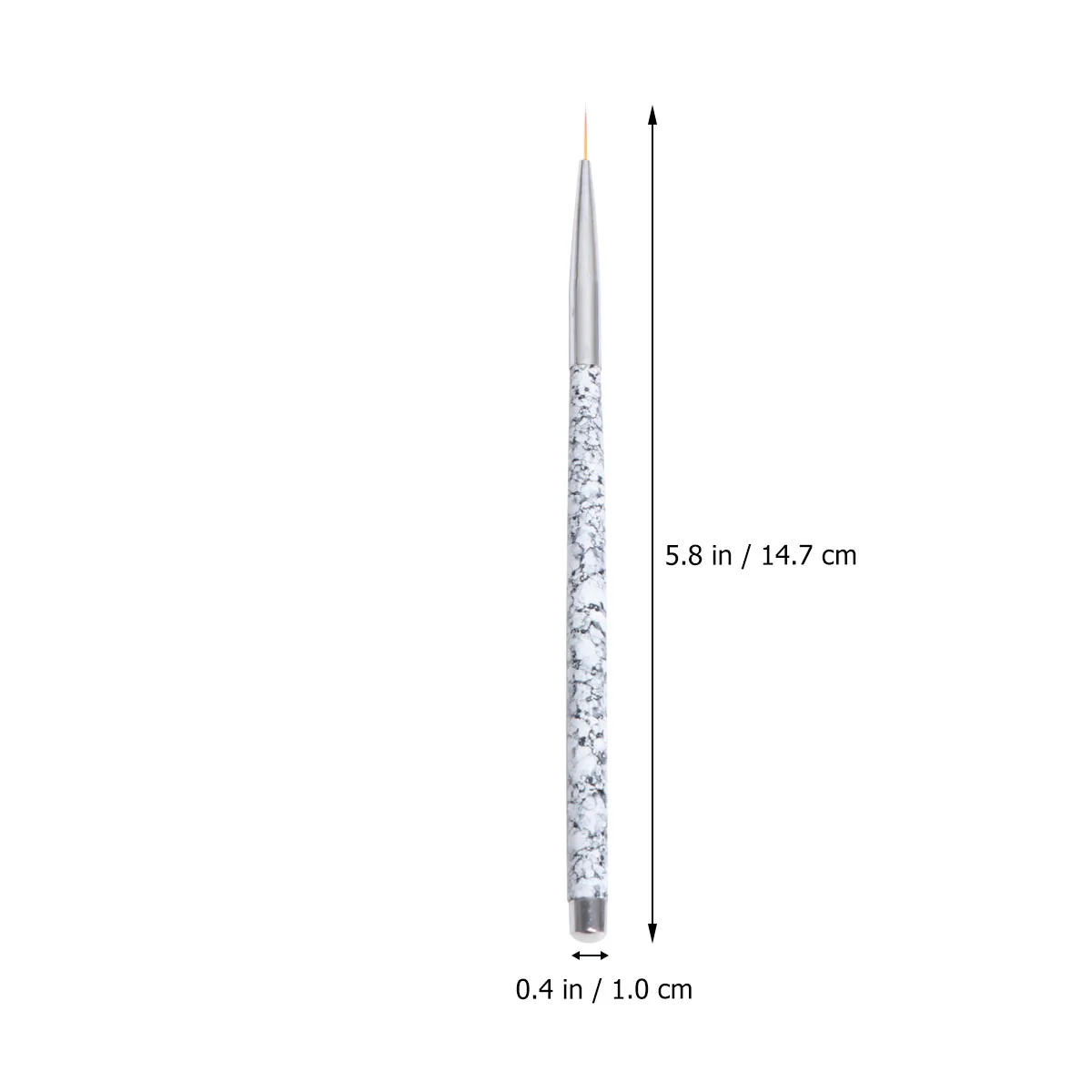 

3pcs Art Pen Brush Set Nylon Bristles Fine Tip Accurate Dotting Painting Manicure Tools 11/15/20Mm Nail Art Tools Nail Brush