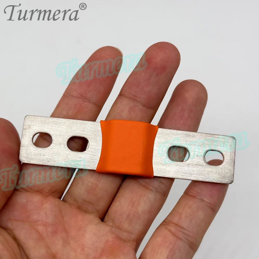 Turmera 12V Sammelschiene Lifepo4-Batterie, flexibler Kupferanschluss, 42 mm, 56 mm, 80 mm, 2 mm, 400 A, für 230 Ah, 280 Ah, 320 Ah Lifepo4-Batterie – Detail 6