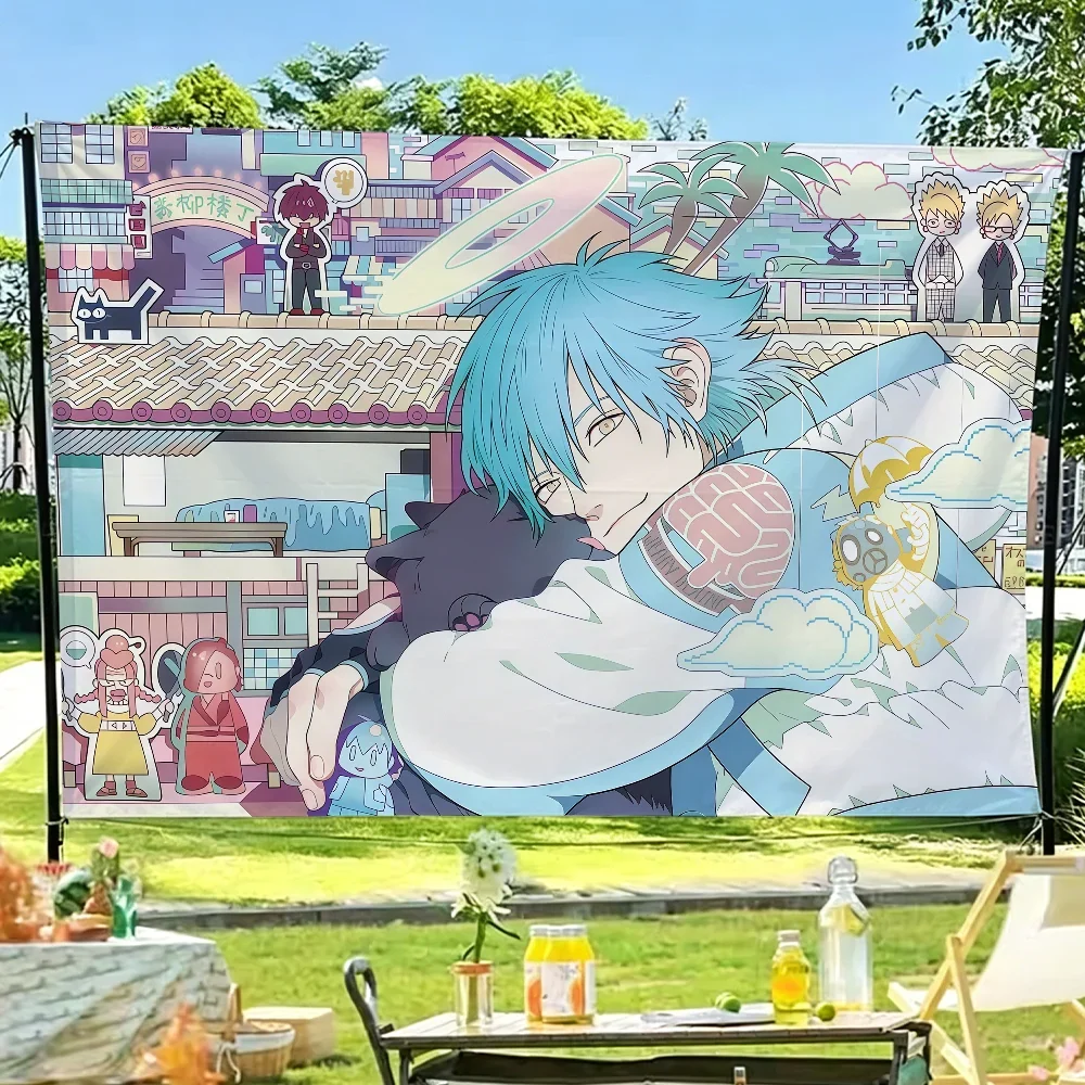 Aoba Seragaki D-DraMAtical Murder Pink Amerikanische Flagge für Gartenparty, Zimmer, Zuhause, Wanddekoration, Banner, Schlafzimmer, Outdoor-Wandteppich – Detail 7
