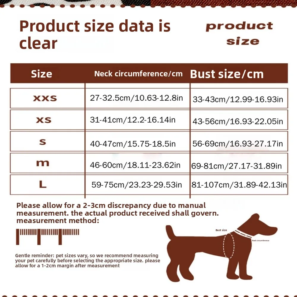 Patchwork Denim Dog Harness & Leash Set Adjustable No-Pull Vest with Comfortable Stylish Harness for Small To Medium Dogs