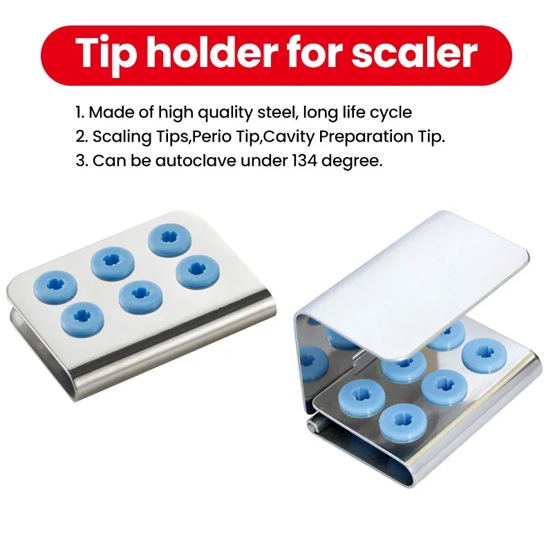 Profession Dental Medicine 6 Holes Scaler Detachable Accessories Tip Holder, Valve, Footswitch EMS, VRN SATELEC Ultrasonic Units