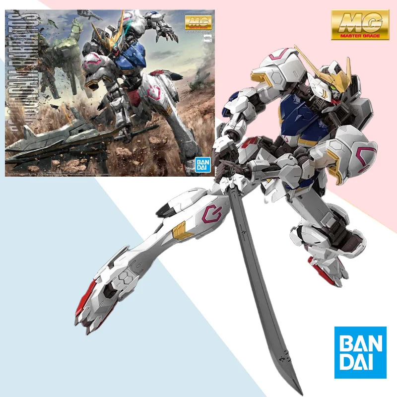 

Bandai MG ASW-G-08 GUNDAM BARBATOS anime action figure 1/100 assembly model toy ornaments collection gift