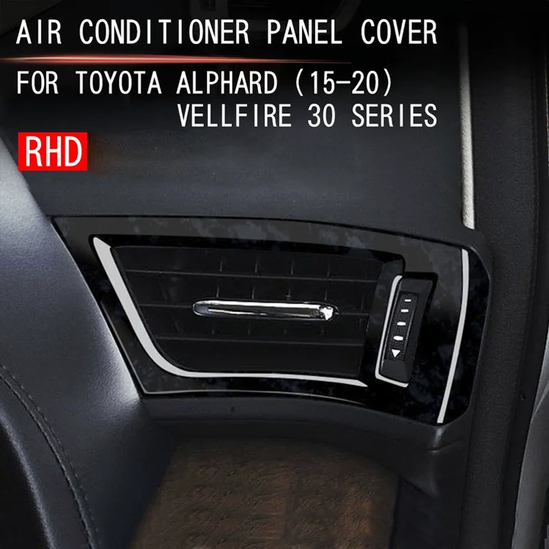 

FOR 2015-2020 Toyota ALPHARD Alpha Vellfire Air outlet frame Right side modification of front air conditioning vent frame