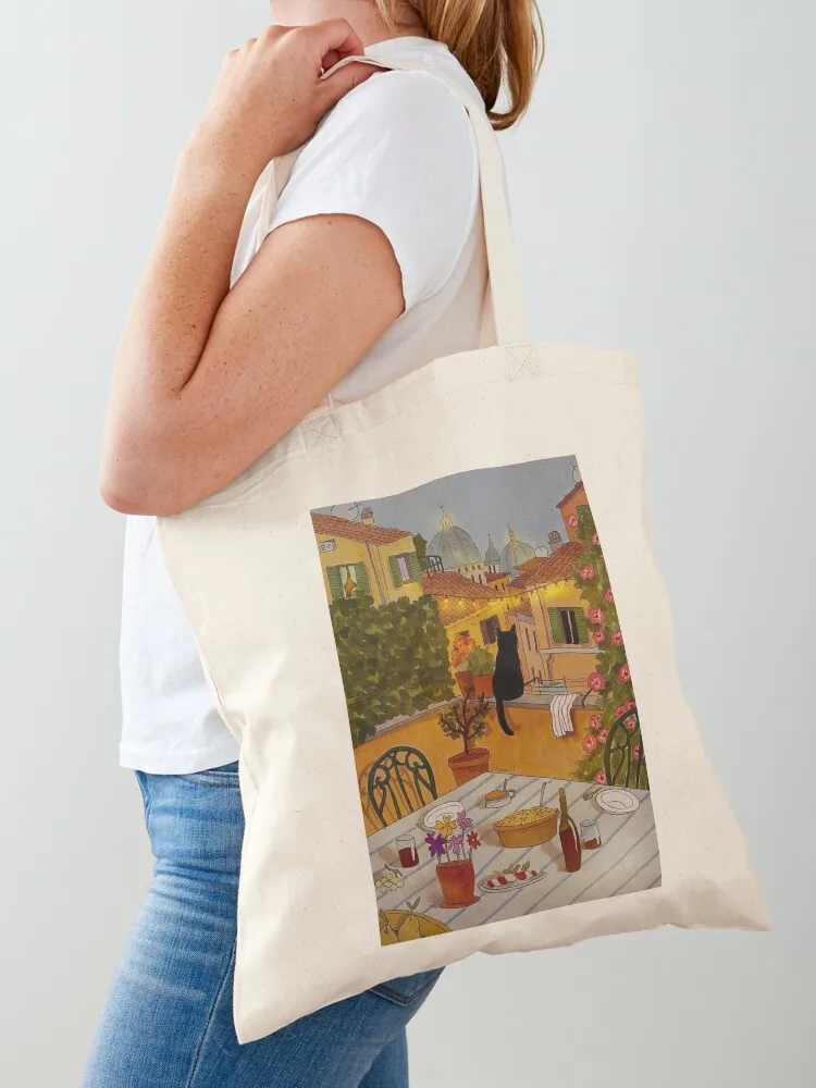 

Roman Roofs feat. Stanis Tote Bag Large bags for women tote bag shopping bags foldable Woman shopper bag