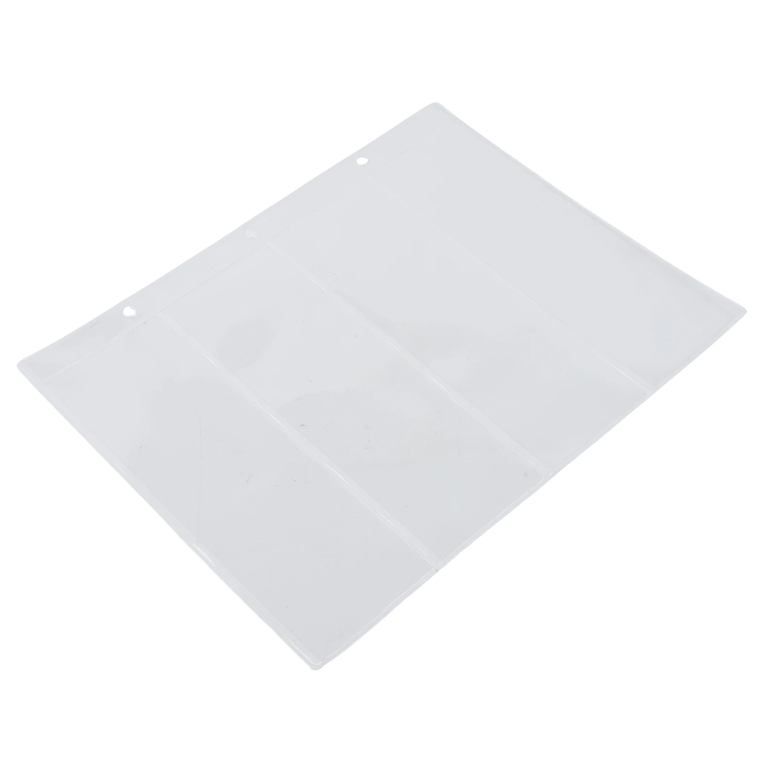10pcs Paper Money Page Protector Banknotes Currency Album Sleeves Transparent Bill Collection Book Leaf Stamps