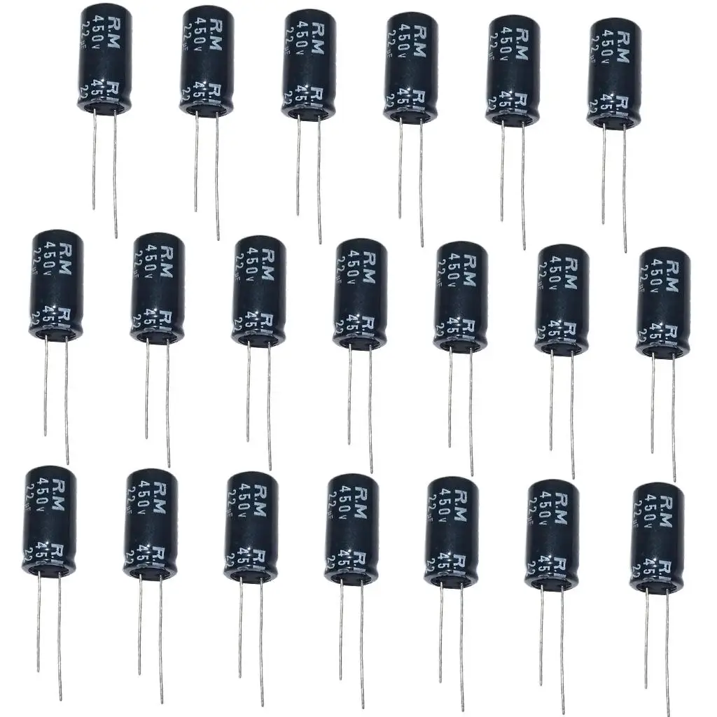 20Pcs Aluminum Electrolytic 85 Degree Axial Electrolytic Excellent Humidity 2uf 450 for Tube Amplifier TV Radio Tinker DIY image 5