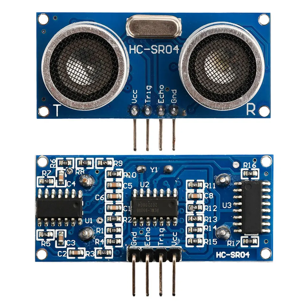 HC-SR04 Ultrasonic Sensor DC 5V With Crystal Oscillator HCSR04 To World Ultrasonic Wave Detector Ranging Module Distance Sensor