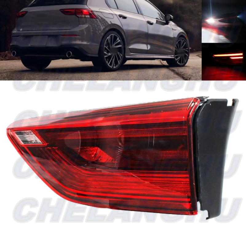 For VW Golf 8 Mk8 2021 2022 2023 Right Inner Side Tail Light Rear Lamp With Bulbs Car accessories 5HG945096