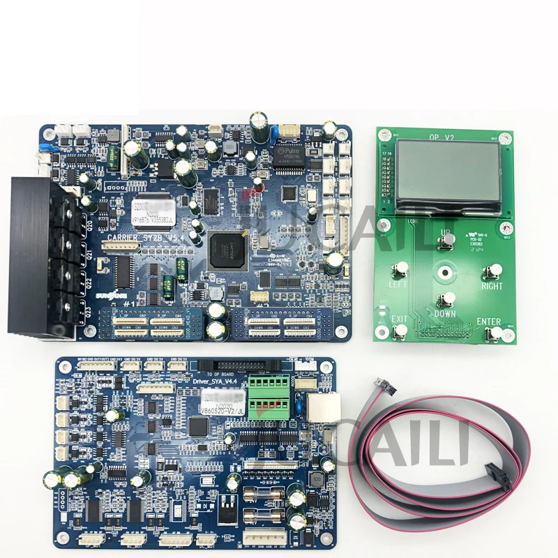 Jucaili Printer JL Version Senyang DTF Board for EPS I3200 Double Head Board Kit with 6 Button Keyboard for DTF Printer