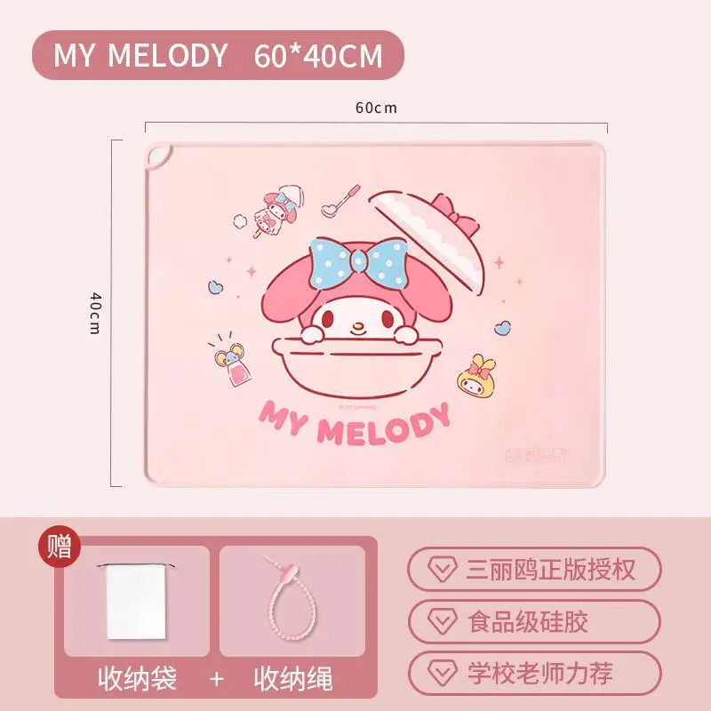 

Sanrio My Melody Cinnamoroll Cup Mat Ornament Hit Product New Product Kawaii Cartoon Anime Portable Outdoors Adult Student