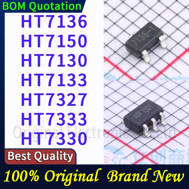 

20pcs/lot HT7136 HT7150 HT7130 HT7133 HT7327 HT7333 HT7330 In stock Original High quality