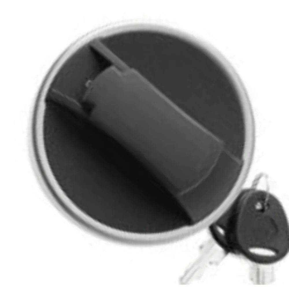 Para SCANIA P380 410 G410 420 450: Acessório para Caminhão Trator - Tampa do Tanque de Combustível com Trava, Plástico Preto e Metal, 1 unidade