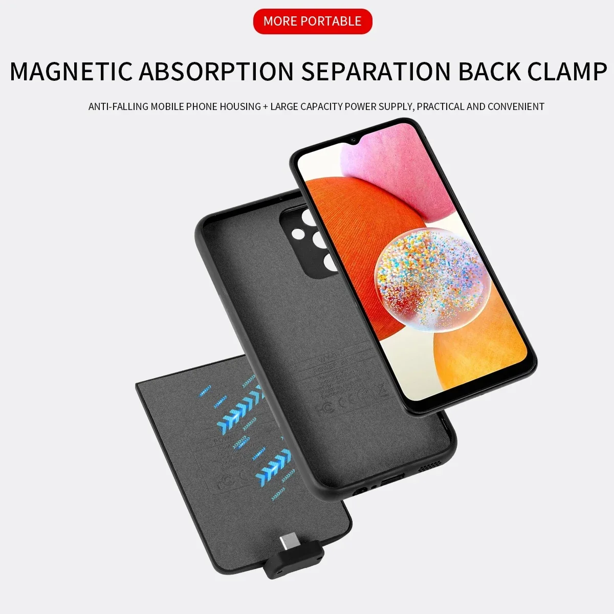 Smart External battery case For Samsung Galaxy S9 Plus portable Portable power bank external battery charging Cover Box