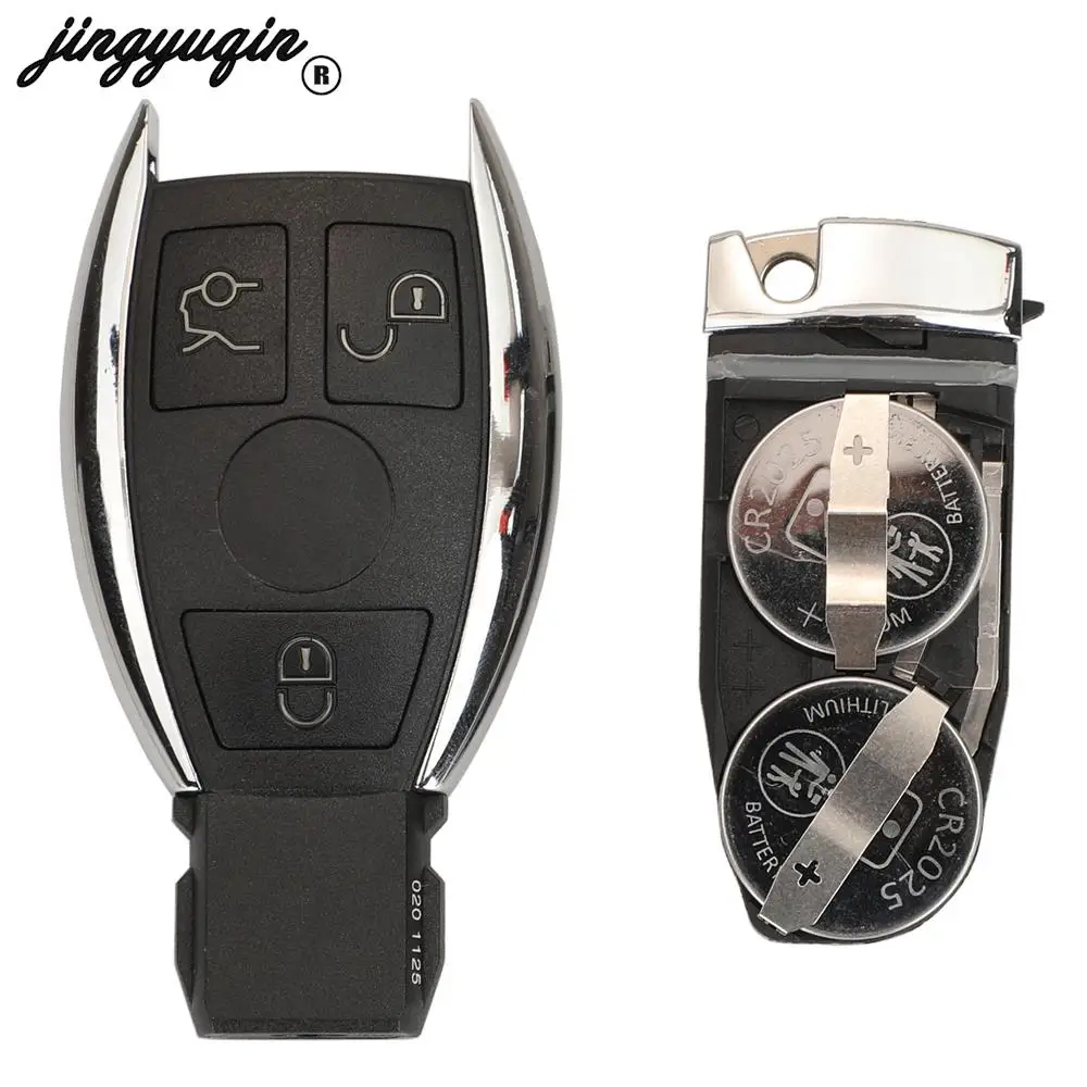 jingyuqin 315MHz/433MHz NEC Remote Car Key For Mercedes-Benz C E S Class CLS W166 W169 W203 W204 W210 W211 W118 W171 W172 W220