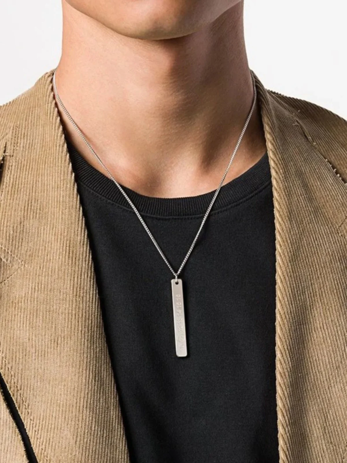 زوجين الفضة الرقمية Nelace M6 MMM مع صندوق ex Faion دلاية مجوهرات شفرة سلسلة إلكتروني نمط الأوروبي Sle #3