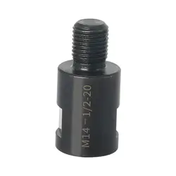 Angle Grinder Adapter M14 Male to 1/2''-20 Female Easy to Install Stable Spare Parts Accessories Attachment for Angle Grinder