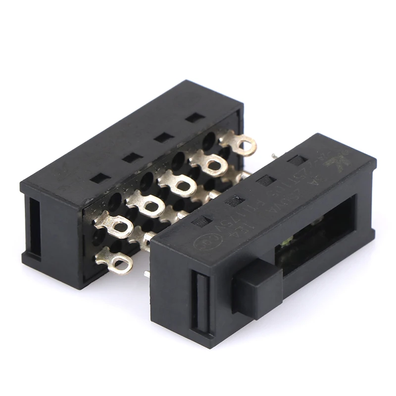 مفتاح تبديل أسطواني الهواء الساخن والبارد لمجفف الشعر ، إكسسوارات الصالون ، 4 أوضاع ، 8A ، 250VAC ، 10 دبابيس ، 1 ،