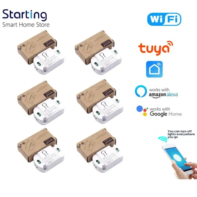 Умный выключатель с поддержкой Wi-Fi и таймером, 10 А