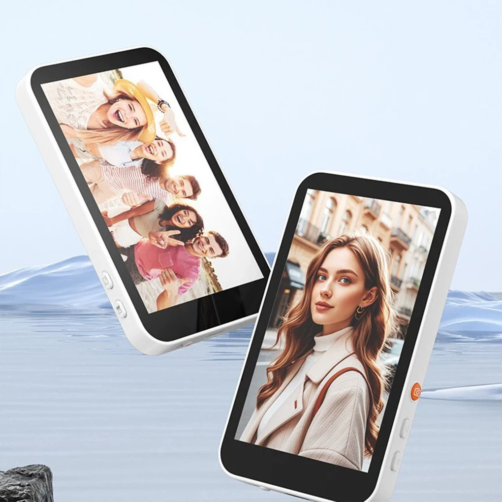 

Selfie Monitor Screen Wireless Phone Magnetic Screen Mount Vlog Phone Rear Camera Selfie WiFi Bluetooth Connection for Selfie