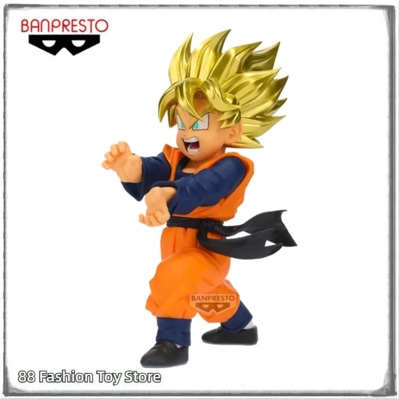 

Предпродажа, апрель 2026, оригинальные BANDAI BANPRESTO DRAGON BALL Z BLOOD SAIYANS Son Goten, анимационные фигурки, игрушки, подарки, украшения