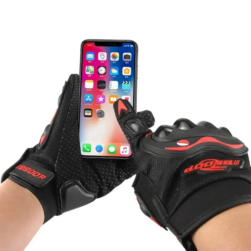 

Motorbike Moto Motocross Guantes Gloves Motorcycle Gloves Touchscreen Protective Gear Gloves Racing Pit Bike Riding