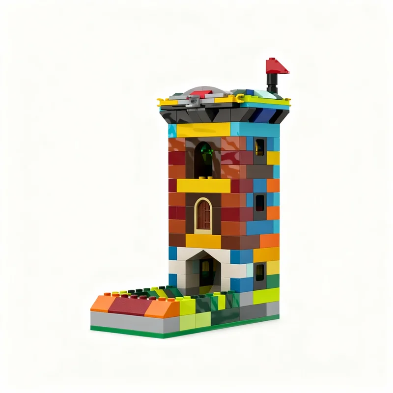 新しい-221-個-moc-中世の城ダイスタワーモデル-diy-クリエイティブアイデア組み立てビルディングブロック誕生日ギフトディスプレイビルディングセット