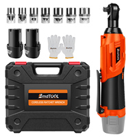 Convenient Lightweight Cordless Electric Ratchet 12V Electric Ratchet Tool Kit Quick Charger