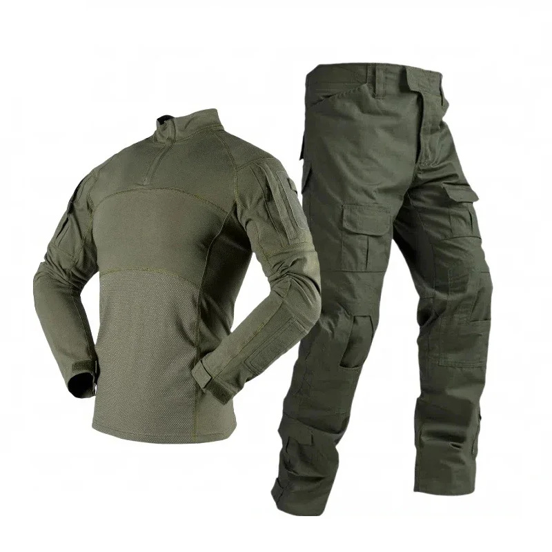 Frog Suit gen3 set Hunting Camouflage Ghillie Suit Tactical Uniform Long shirt and pants