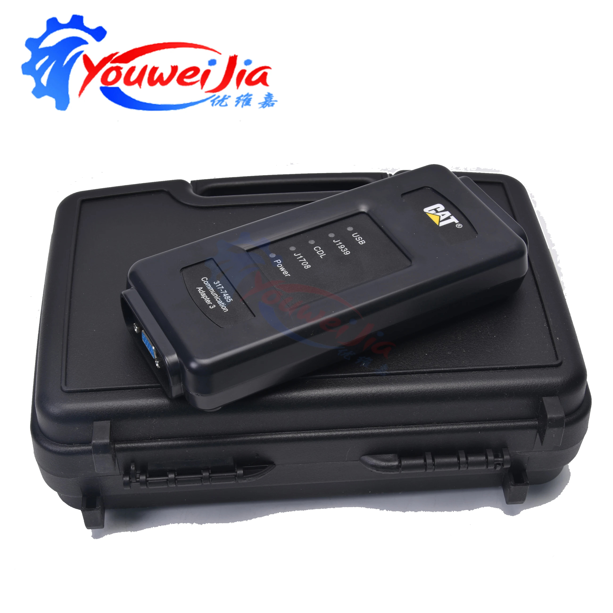 

ET4 317-7485 Caterpillar Communication Adapter Diagnostic Tool for CAT Truck Excavator Engine with 2019C 6+9+14pin Cable