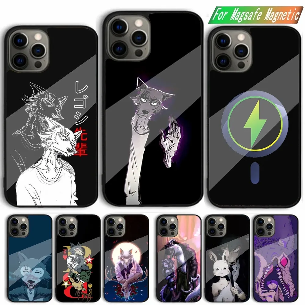 Anime B-Beastars Phone Case For iPhone 15,14,13,12,11,Plus,Pro,Max Mini Magsafe Magnetic Wireless Charging