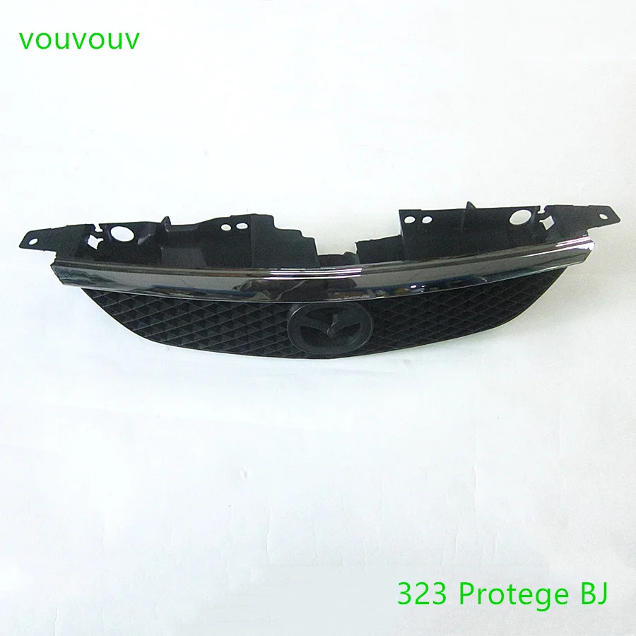 Car accessories B30D-50-710 body front bumper middle grille for Mazda 323 protege BJ 1998-2005