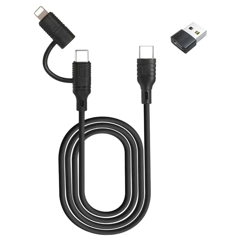 B92B-Type-C OTG Card Reader With Lightning Direct Read Camera Data, Mobile Phone Live Streaming Adapter Cable