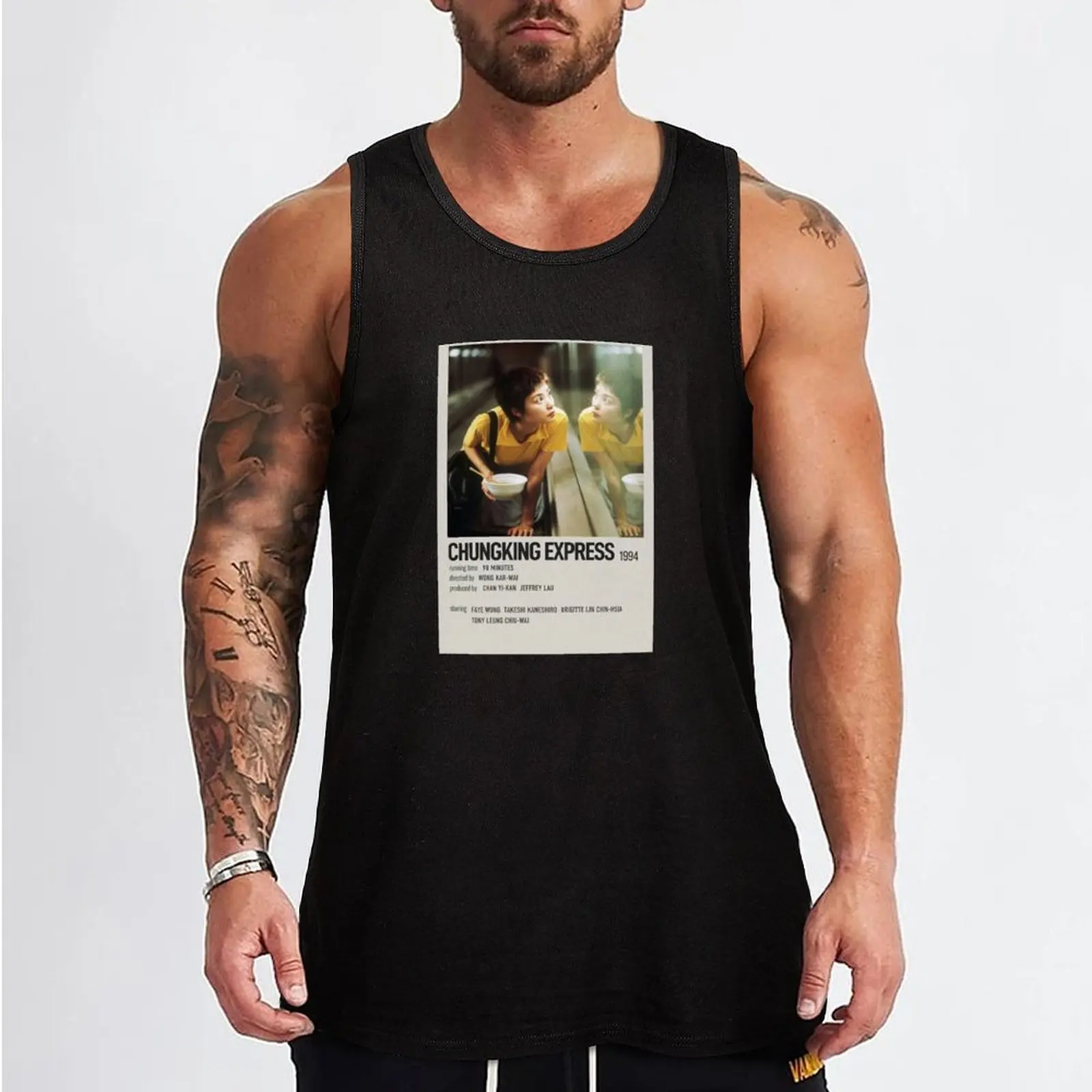 Chungking Express Wong Kar Wai Tank Top sports t-shirts for men Men's clothing brands