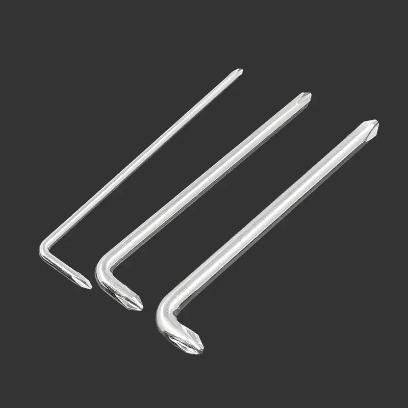 L-Shaped Double-Ended Screwdrivers, PH0 PH1 PH2 Steel Offset Drivers for Tight Spaces, Furniture Repairs and Home Tool Kits