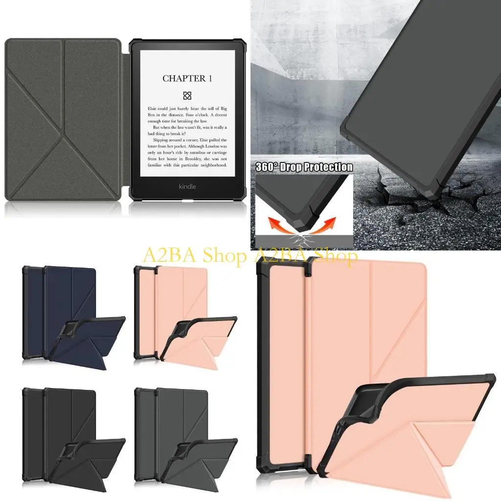 

A2BA For Paperwhite 11 6.8'' Cover Protective Sleeve E-book Multi-folding