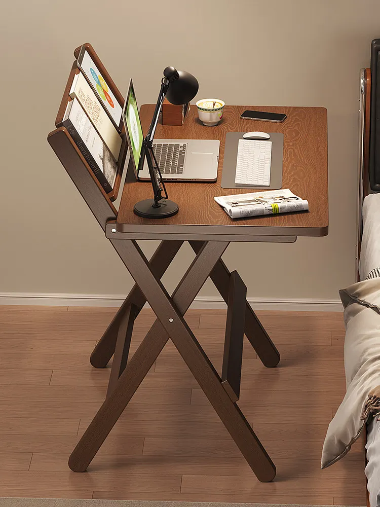 

Folding table Bedside desk Computer Small apartment rental house Mobile writing Student study Free installation
