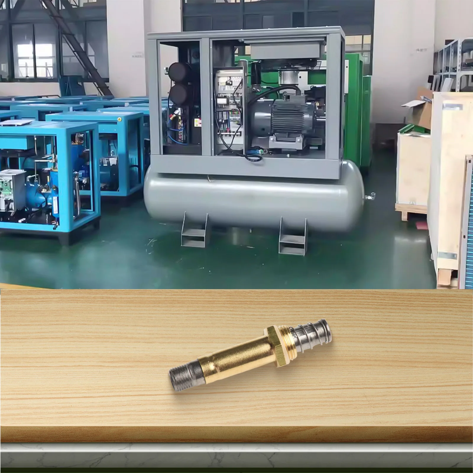 2 قطعة ملف صمام الملف اللولبي لخزان الأسماك منظم ثاني أكسيد الكربون 8 مللي متر حجم الخيط و 52 مللي متر الطول الإجمالي توفير المساحة