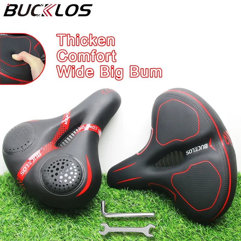 

BUCKLOS Thicken Bike Seat Cushion Ergonomic Mountain Bike Saddle Shock-absorption Universal Bike Seat Cycling Parts