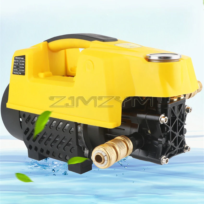 Household High Pressure Car Washing Machine Fast Water Outlet Automatic Induction Water Gun High Pressure Cleaning Tool 220V110V