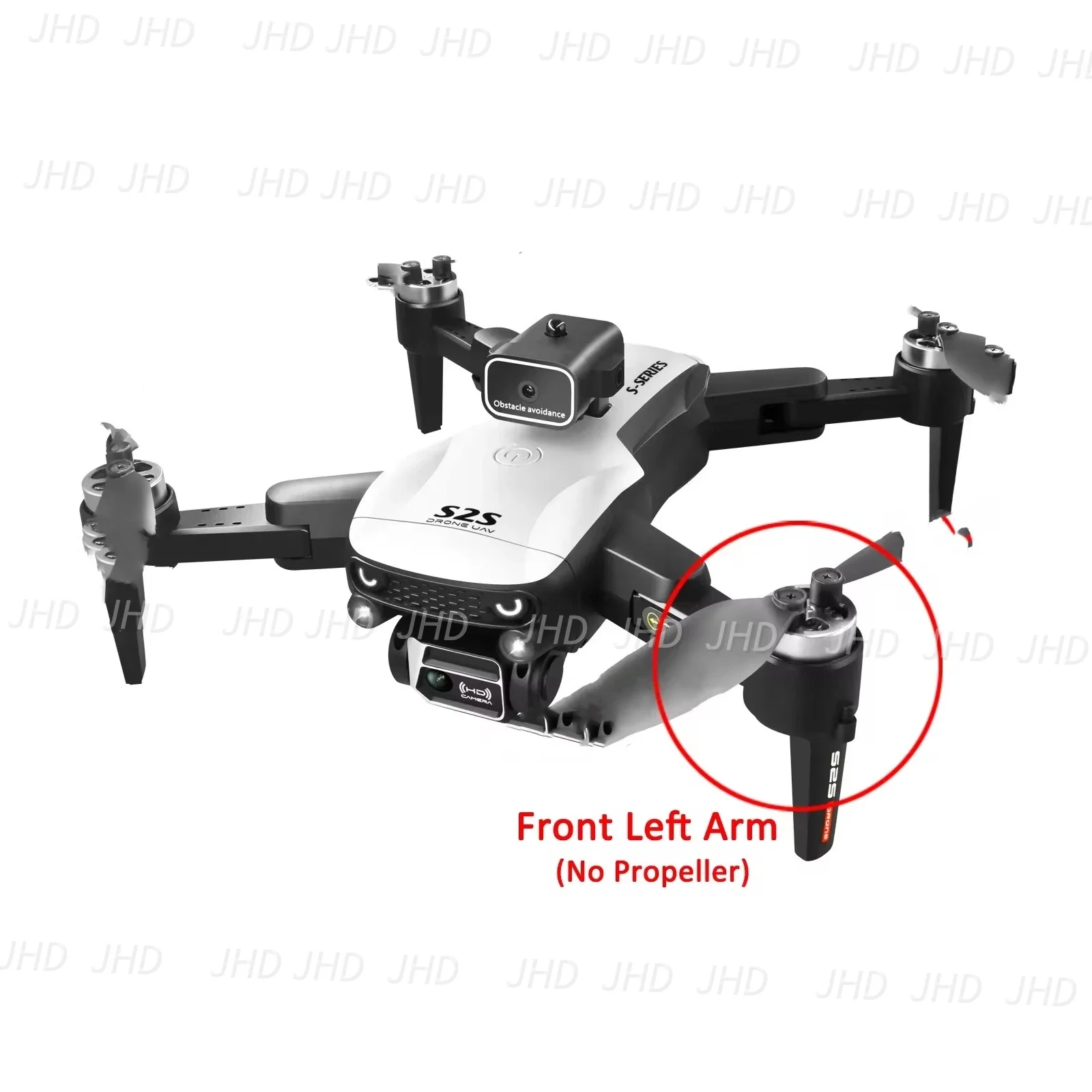 JHD-Brazo de Motor para Dron S2S, pieza de repuesto para S2S, brazo delantero/trasero, brazo izquierdo/Derecho, paletas de LS-S2S de hélice S2S originales