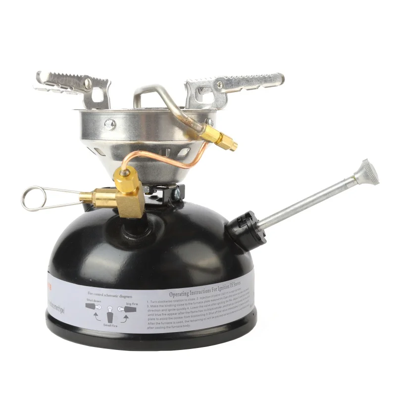 Camping Multi-fuel Oil Stove Mini Gasoline Stove Liquid Fuel Alcohol Oil Furnace Picnic Burners Stove