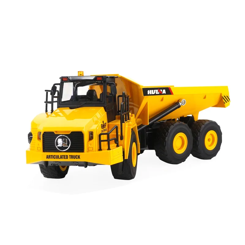 

1:16 Huina Rc Remote Control Truck Dumper Excavator 1553 Radio Controlled Car Electric Vehicle Tractor Toys For Boys