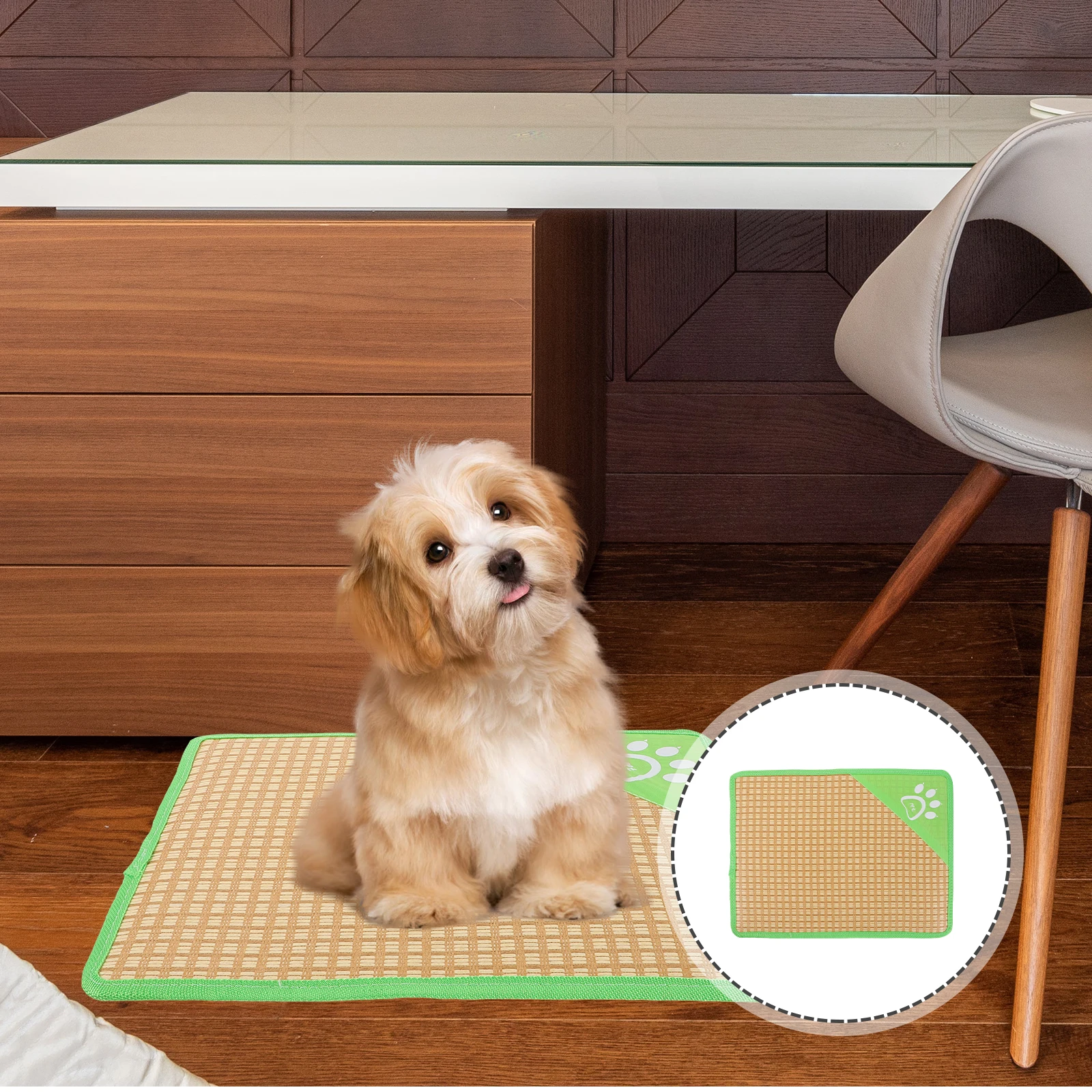 

Pet Cool Nest Dog Cooling Bed Mat Indoor Cat Summer Hamster Puppy Cooler Cushion
