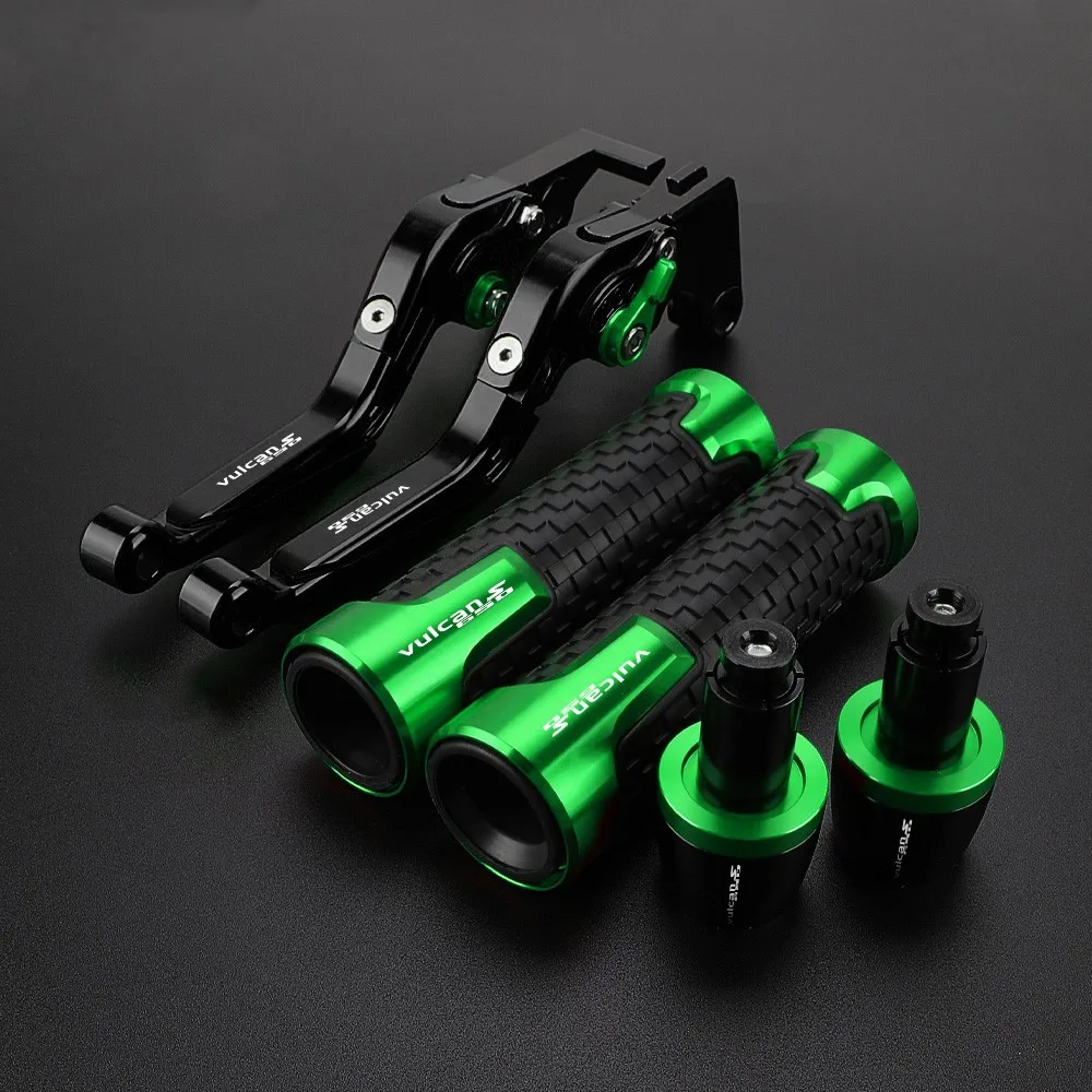 

Motorcycle Handle Brake Clutch Levers For KAWASAKI VulcanS650 2015-2023 2022 2021 2020 Handlebar Grip Ends 2019 2018 2017 2016