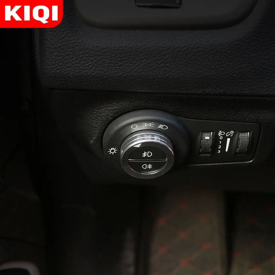Stainless Steel Lamp Headlight Switch Decoration Sticker Trim for Chevrolet Malibu Cruze Trax for Opel Mokka ASTRA J Insignia - Image 3