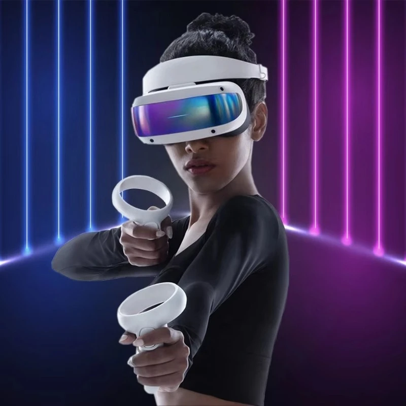 Headsets PC Gaming Virtual Reality Glasses Ar Mr Hardware & Software the Best PCVR for Gaming VR Cinema Box