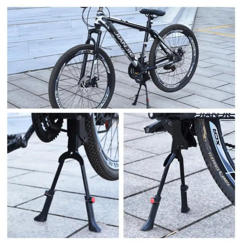 Adjustable Support Steel Middle Bipod Universal Tripod 2023 New Bipod Mountain Bike Stand Accessaries For 24 26 29 Inch